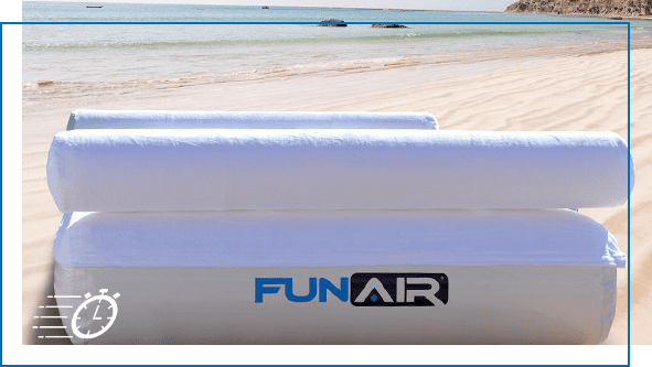 FunAir QuickShip Inflatable Daybed QuickShip
