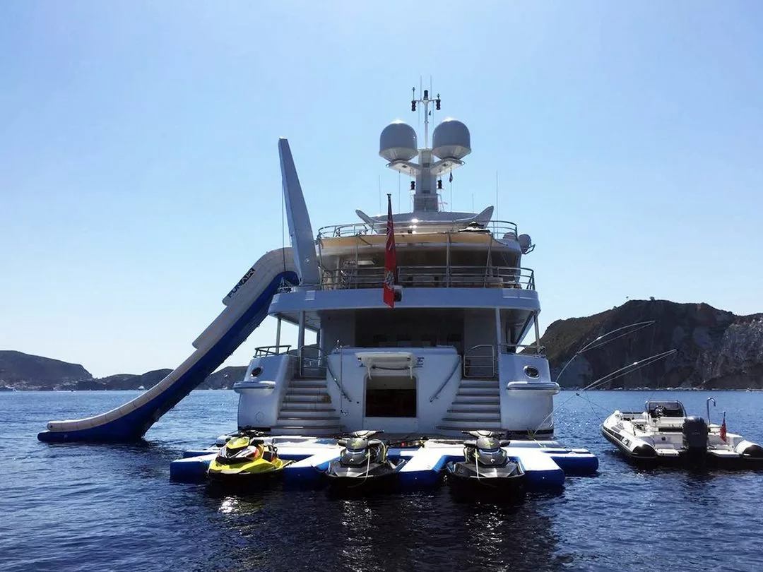 Personal Watercraft Dock by yacht
