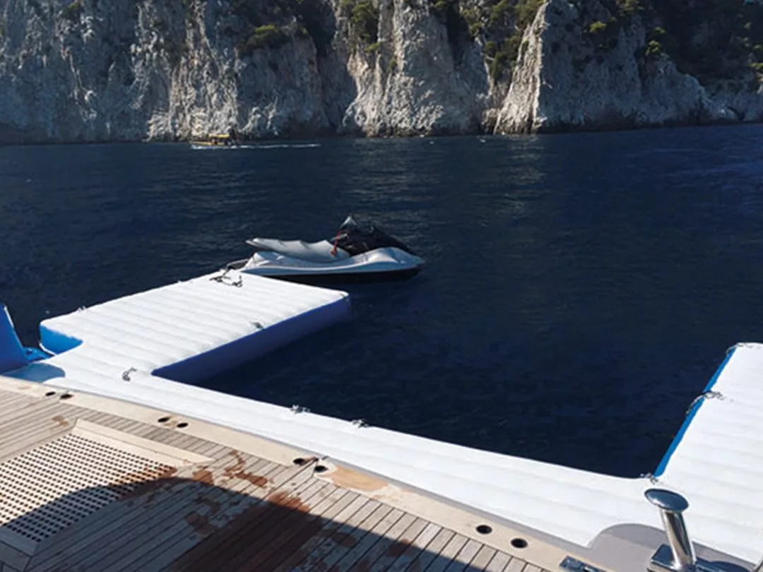 Superyacht Inflatable Jet Ski Dock