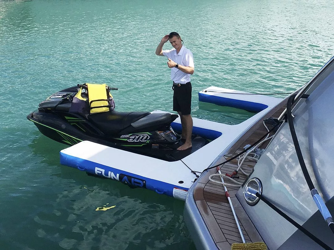 Inflatable Jet Ski Dock