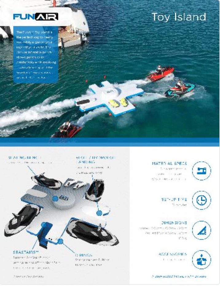 FunAir Toy Island Spec Sheet