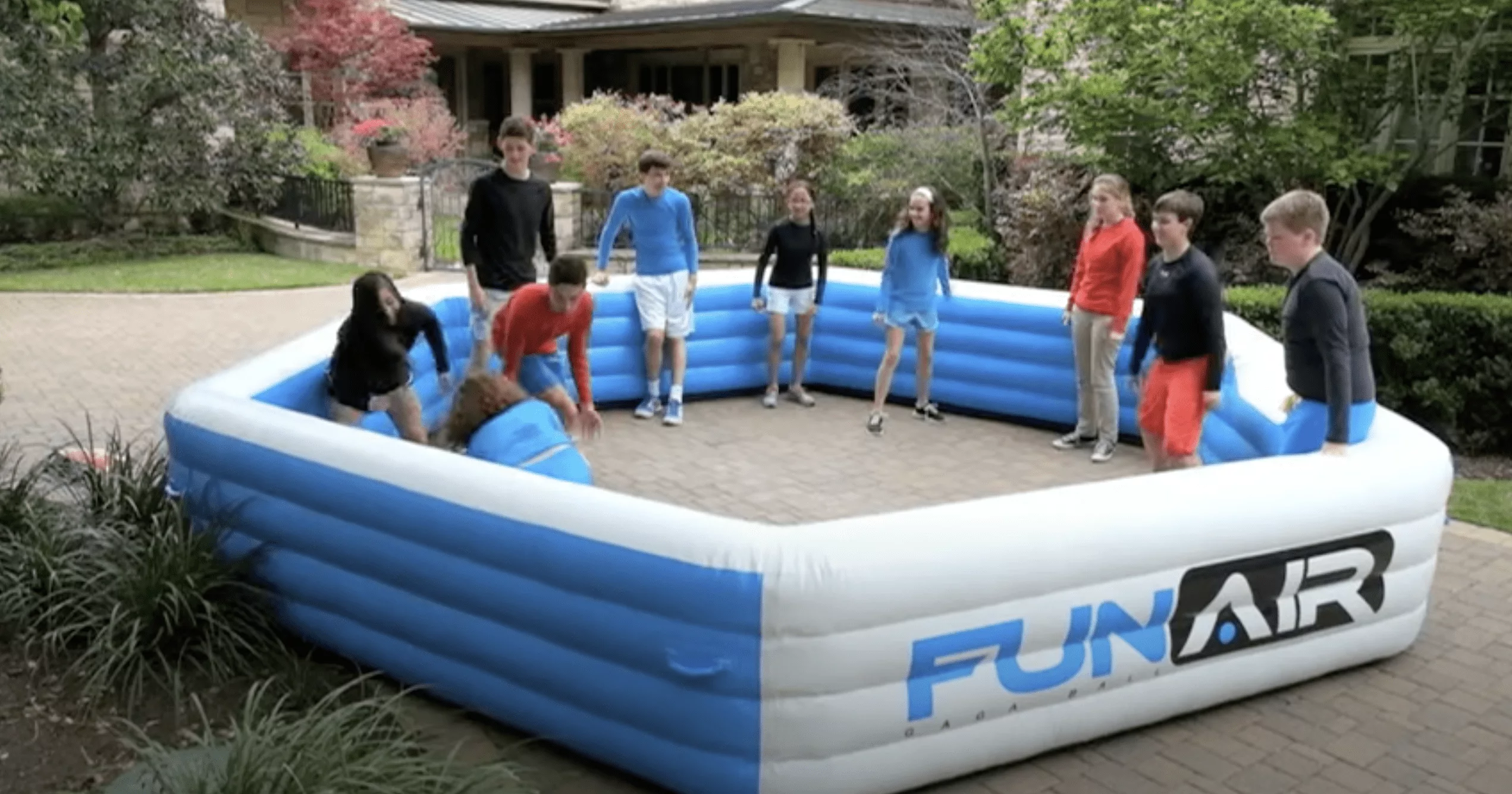 Portable and Inflatable FunAir Gaga Ball Pit Play
