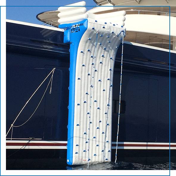 Superyacht Inflatables Water Entry Climbing Wall