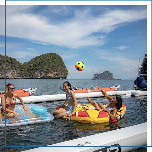Superyacht Inflatables Custom Sea Pool
