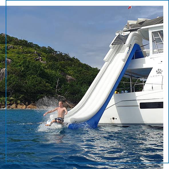 Superyacht Inflatables FunSize Yacht Slide