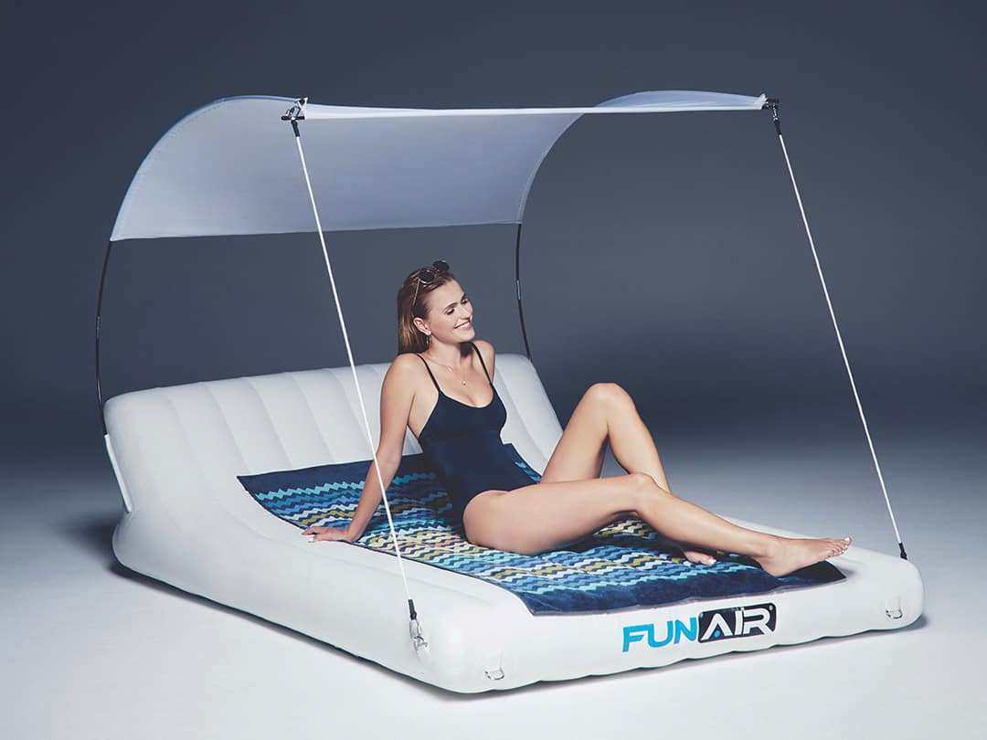 Floating Shaded Lounger