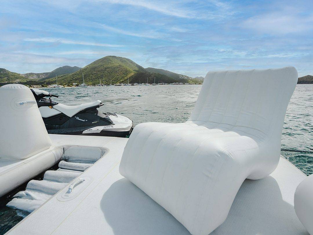 Sea Stairs and Superyacht Wave Chairs on Custom Sea Pool