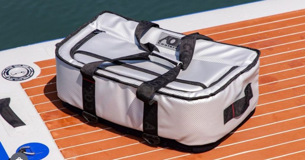 AO Coolers for deckhands to suse as a grab bag on superyachts