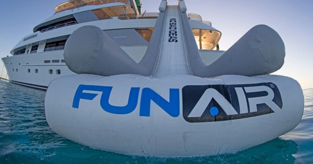 Custom Superyacht inflatables and yacht toys