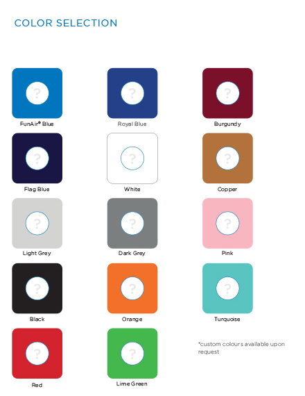 FunAir Color selection chart 2022
