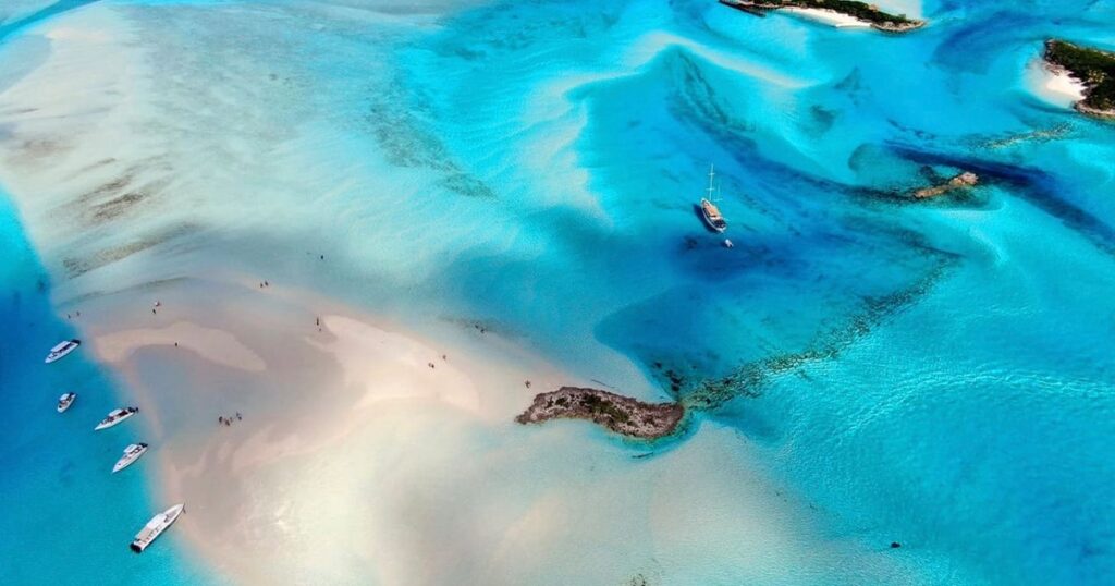 Staniel Cay in the Bahamas Credit @stanielcayadventures on Instagram