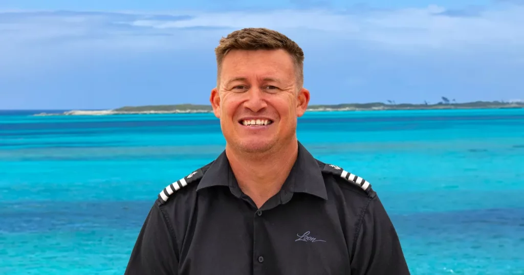 FunAir Ambassador Captain Paul Clarke of charter superyacht Loon