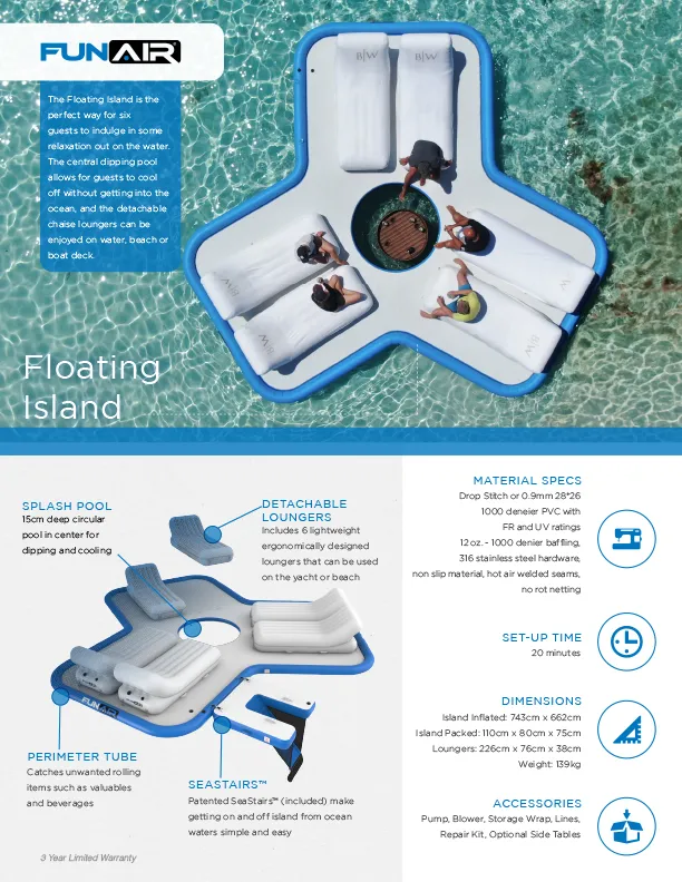 FunAir Floating Island Spec Sheet_2023