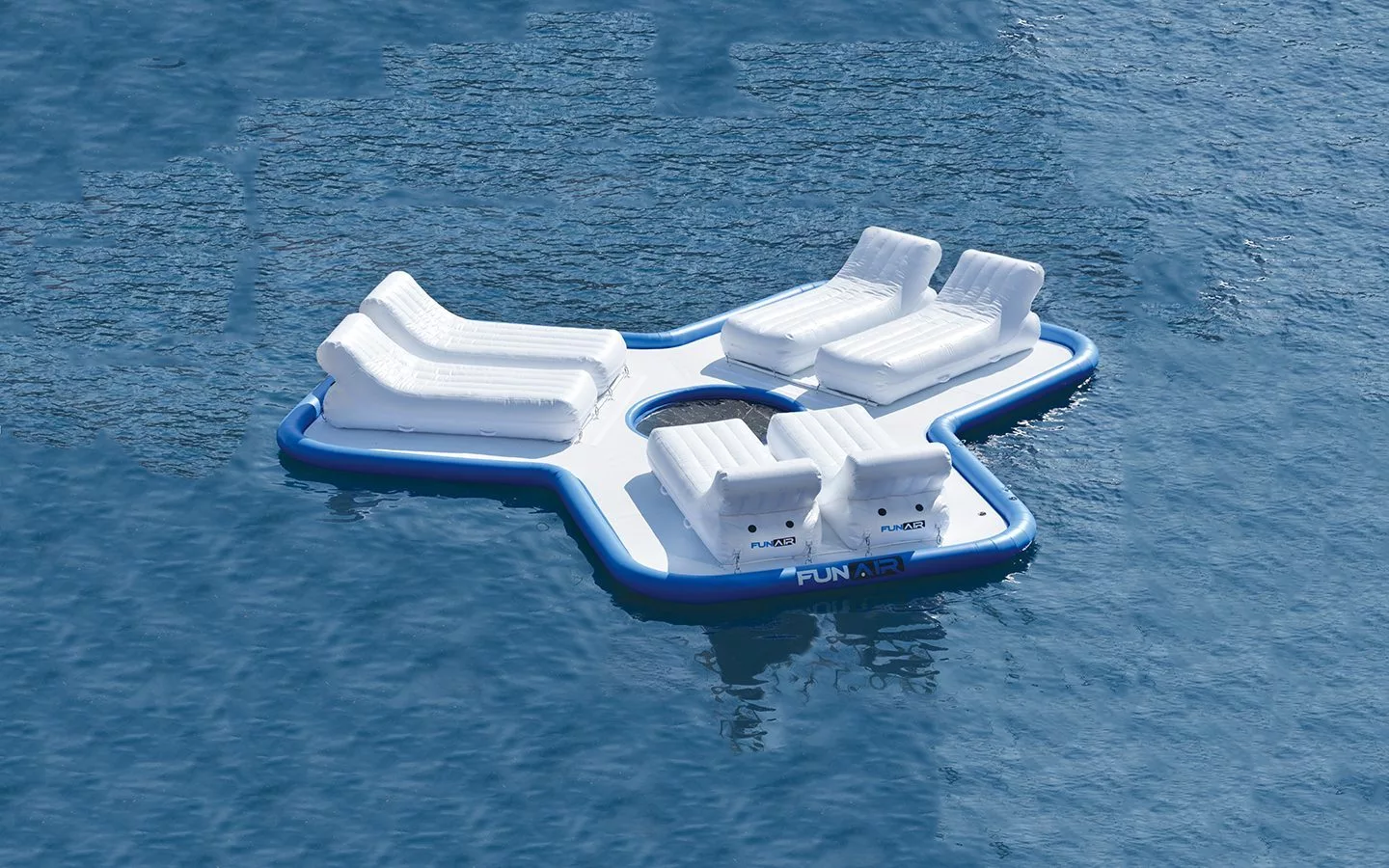 FunAir Inflatable Floating Island