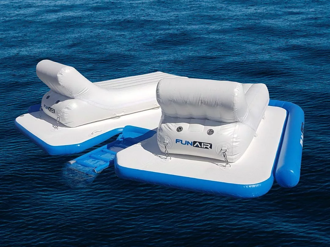Rear view of the Twin Escape superyacht inflatable