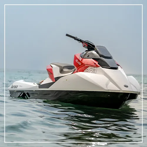 The Belassi range of jet skis with outstanding safety record