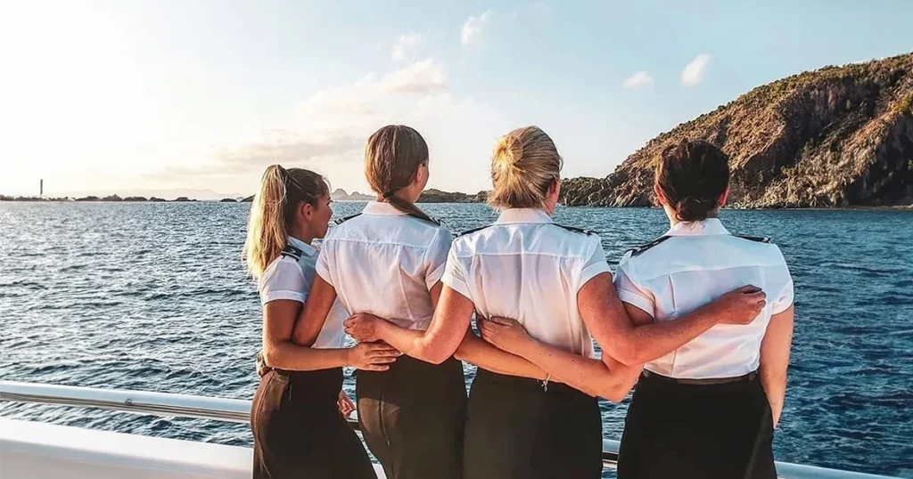 Fun Air More Fun Brand YotSpot superyacht crew on a yacht
