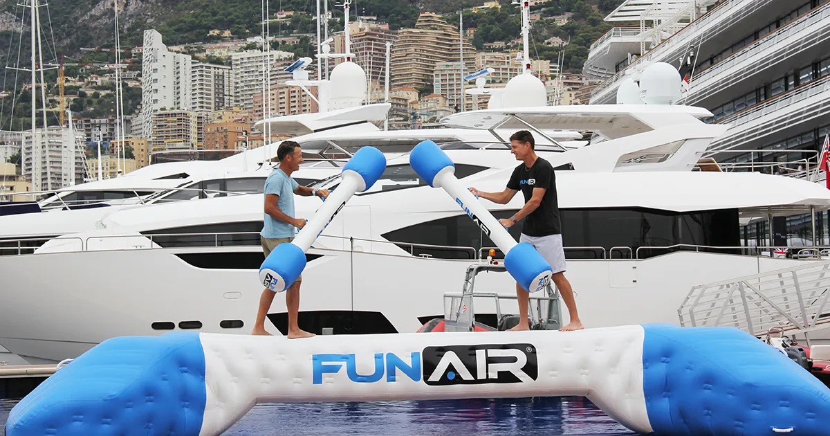 Channel your inner Gladiator with FunAir’s Water Joust