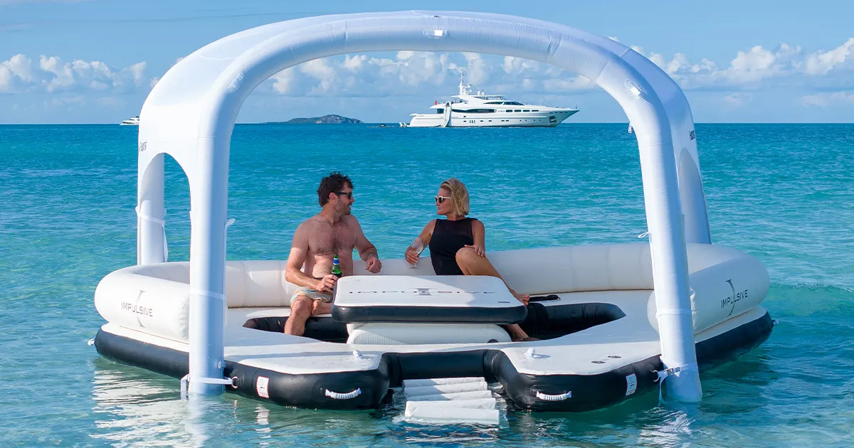Benefits of a Superyacht Netted Sea Pool - FunAir