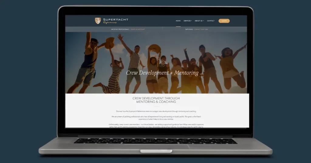 The SuperYacht References Crew Development and Mentoring system