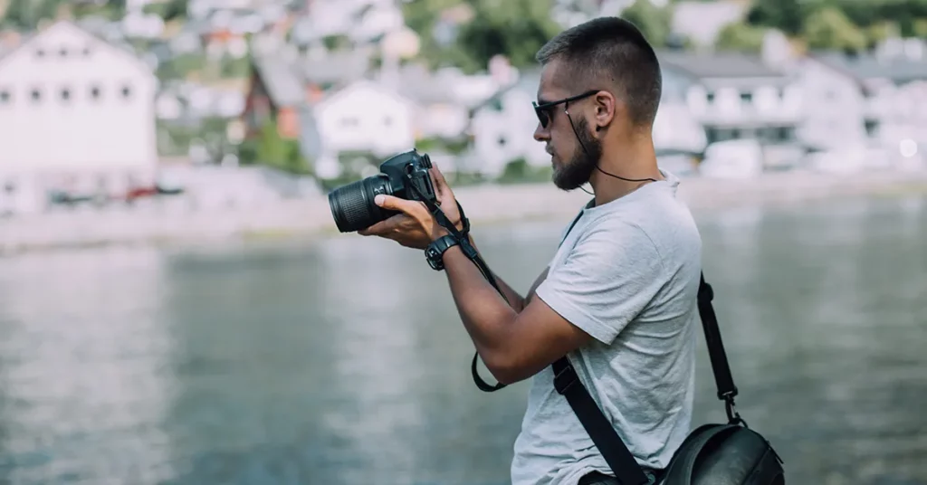 superyacht crew member enjoying photography as a hobby on time off