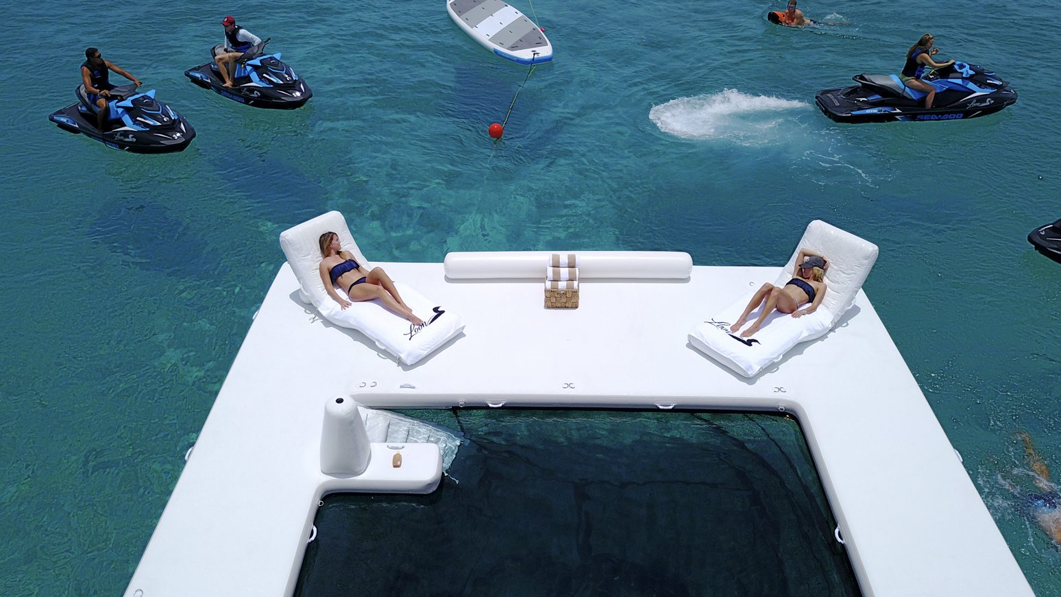 FunAir Inflatable Beach Club Sea Pool