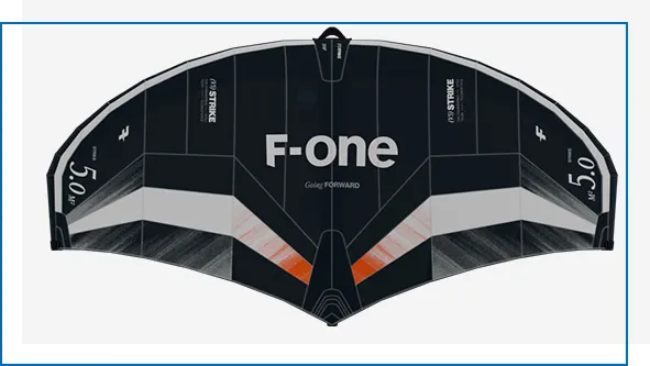 F-One strike V5 wing for superyacht charter guests