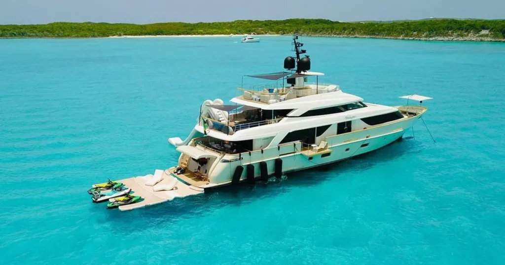 FunAir FunFlex superyacht inflatables on Motor Yacht Halcyon