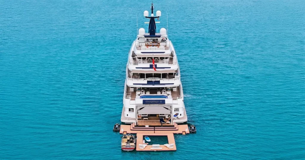 FunAir Superyacht Inflatables on MY Starburst IV