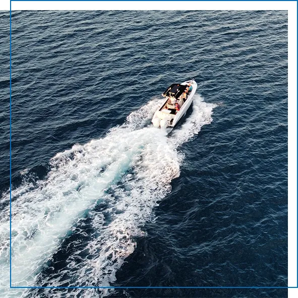 The luxury tender from FunAir FunYacht MY Phoenix One