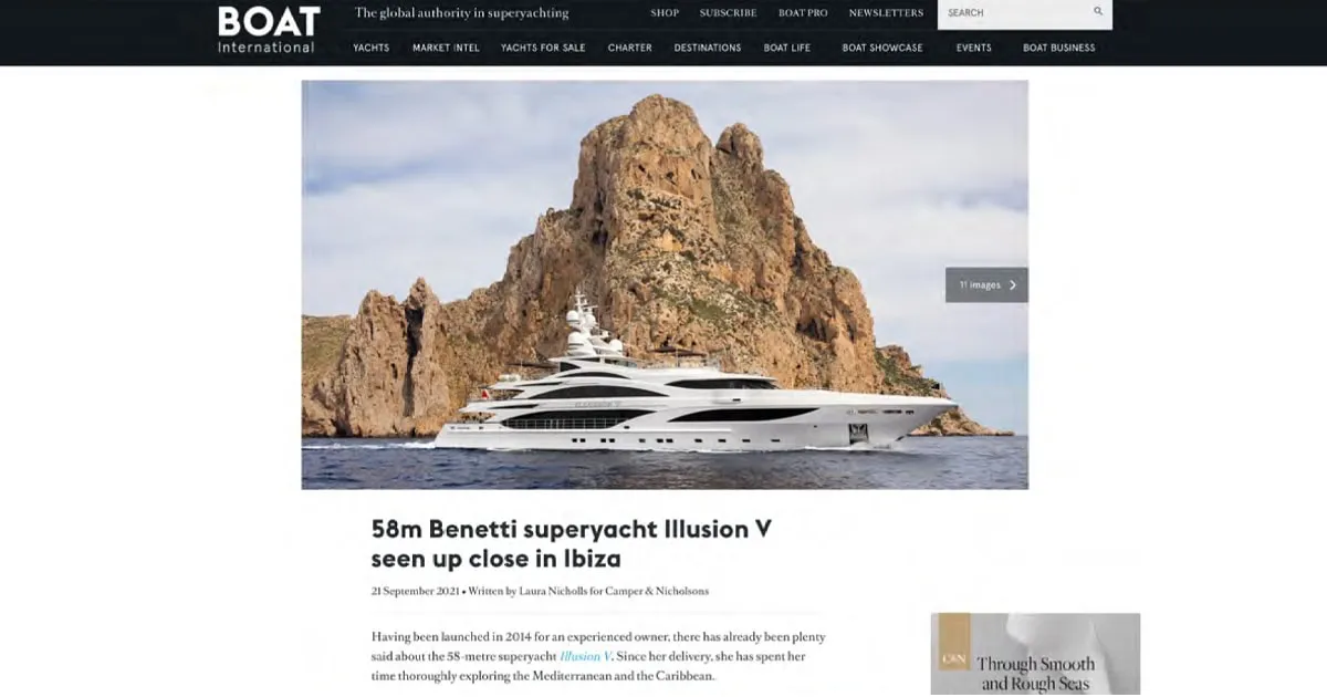 Boat International_ FunAir Inflatables Featured on Superyacht Illusion V