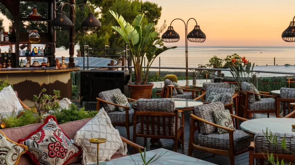 Pisco Bar & Lounge at COYA Monte-Carlo relaxed evening experience for yacht crew during Monaco Yacht Show