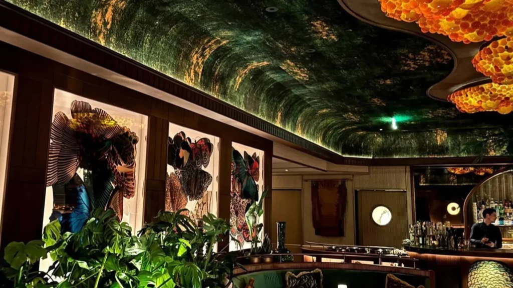 Amazónico restaurant atop the Cafe de Paris in Monaco Golden Square