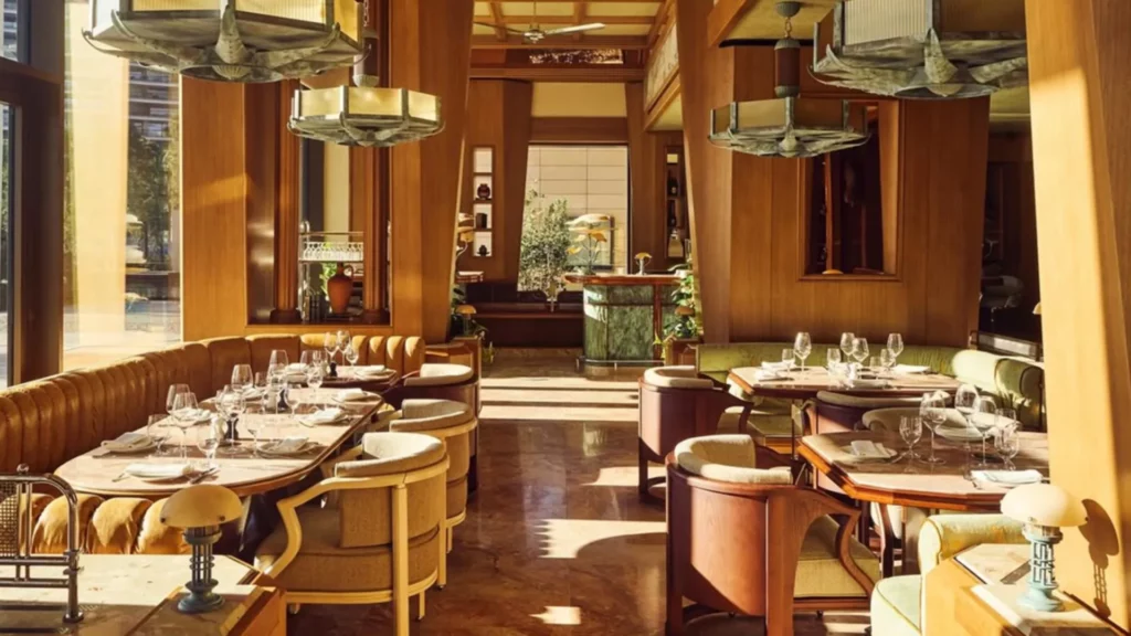 Marlow Restaurant in Monte Carlo during Monaco Yacht Show