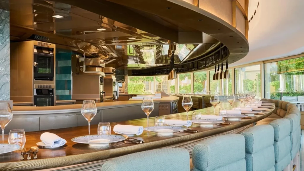 Pavyllon Monte Carlo restaurant and bar in Monaco