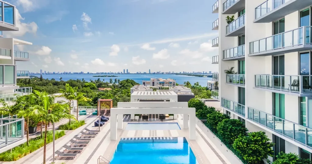 Design District Condo swimming pool