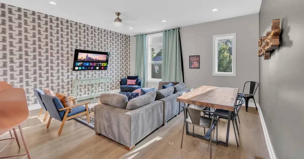 Pink Pony Club living area