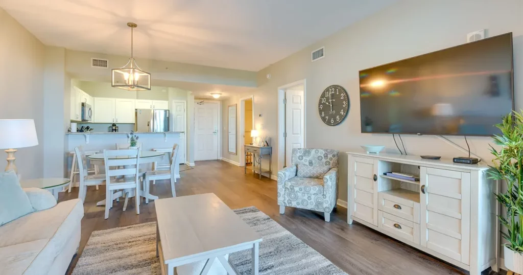 Resort Condo living area