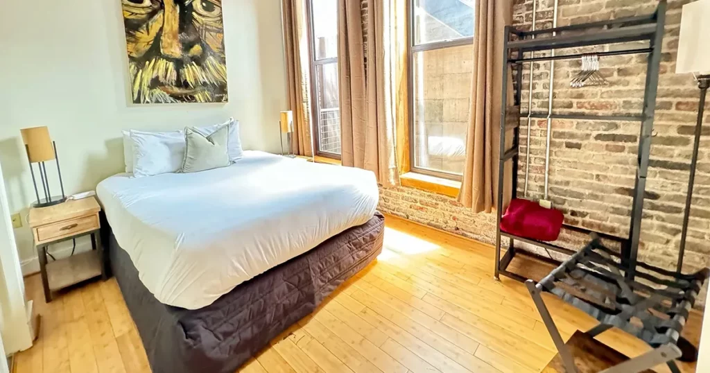 The Willie Loft bedroom