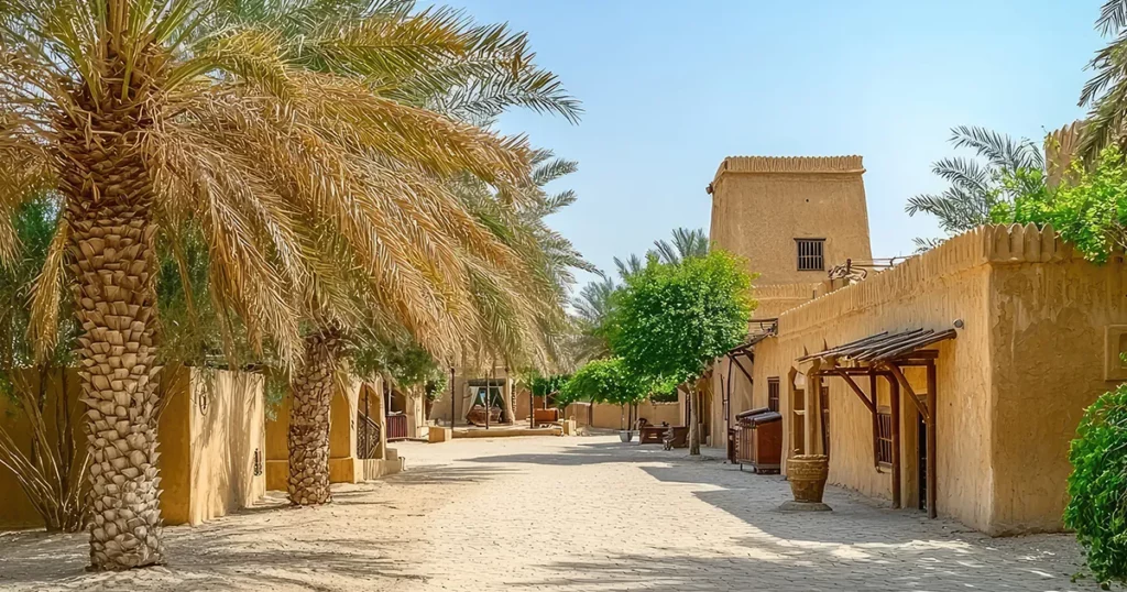 Heritage Village in Abu Dhabi visited by superyacht crew