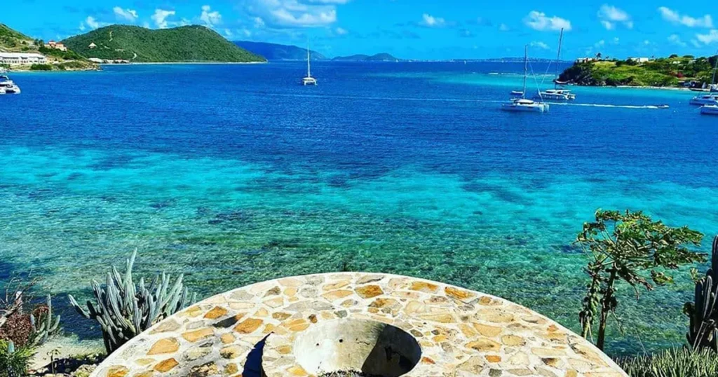 superyacht destination Great Camanoe (BVI), Cam Bay