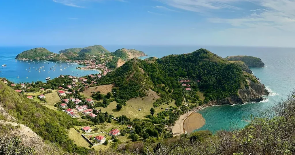 superyacht destination Iles des Saintes, Guadeloupe