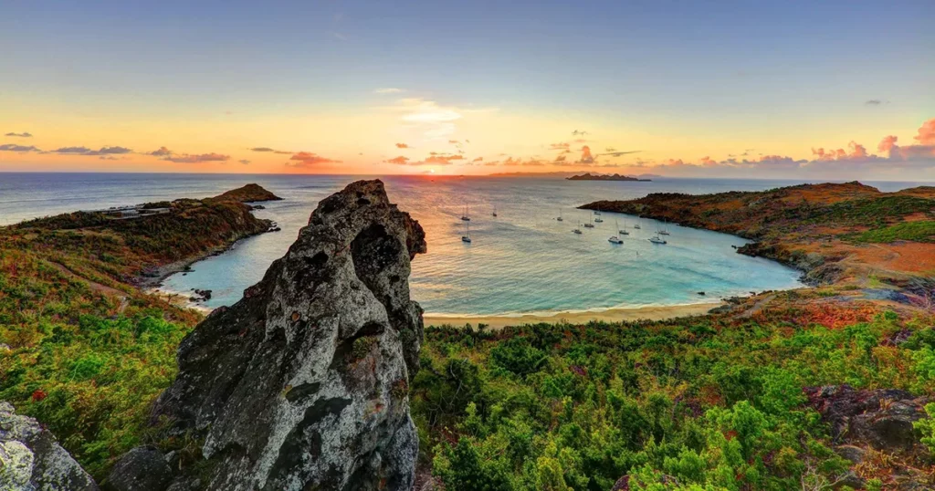 superyacht destination St Barths - Colombier Bay