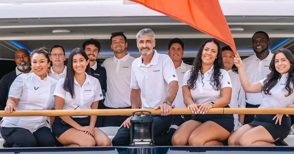 Superyacht Crew on a luxury yacht @yachtieworld
