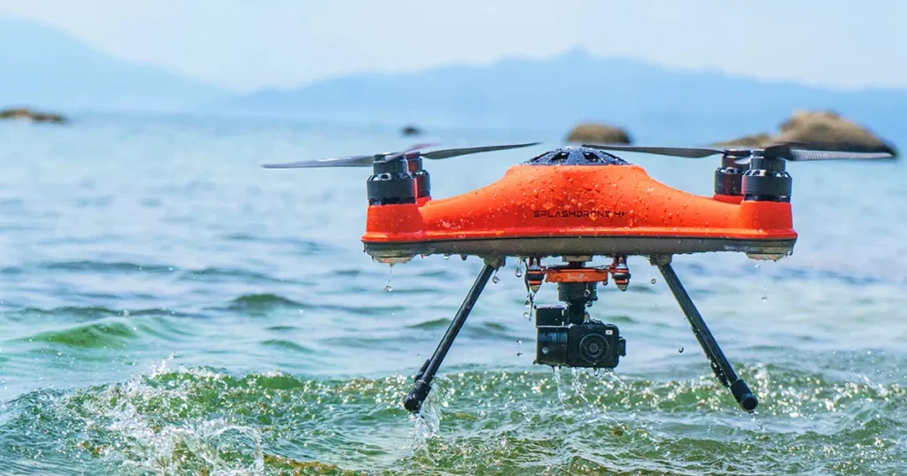 FunAir coolest tech for superyachts 2026 - SwellPro SplashDrone 4+