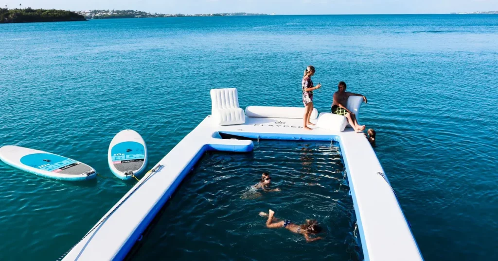 The FunAir Sea Pool on MY Playpen