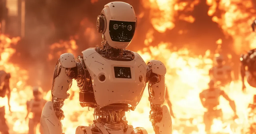 firefighting robot