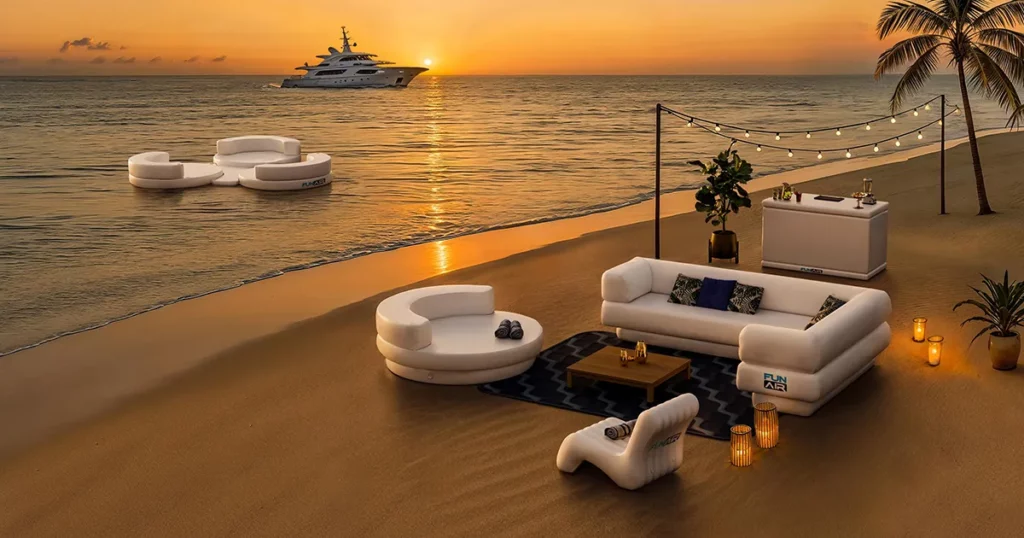 All Furniture by FunAir Superyacht Inflatables