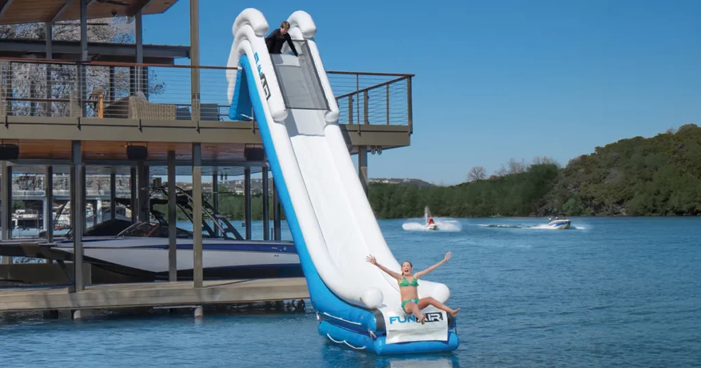 Boat Dock Slide