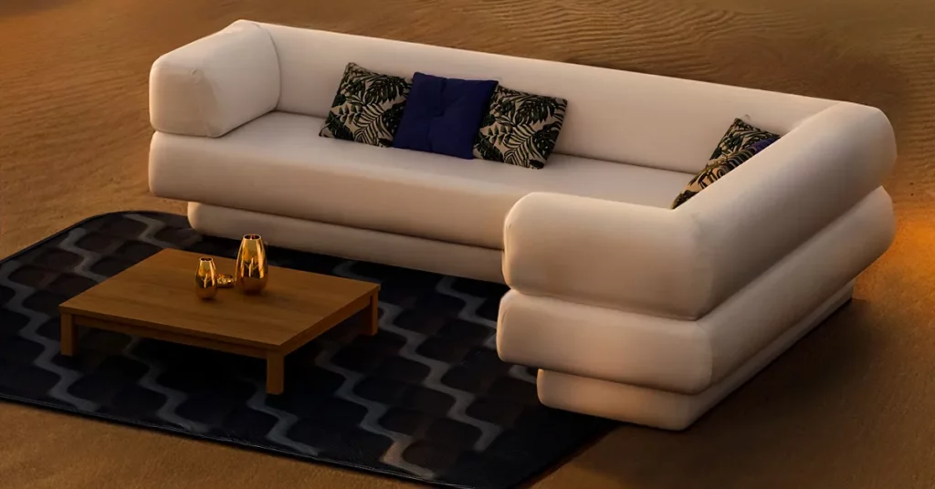 FunAir Superyacht Inflatable Corner Sofa